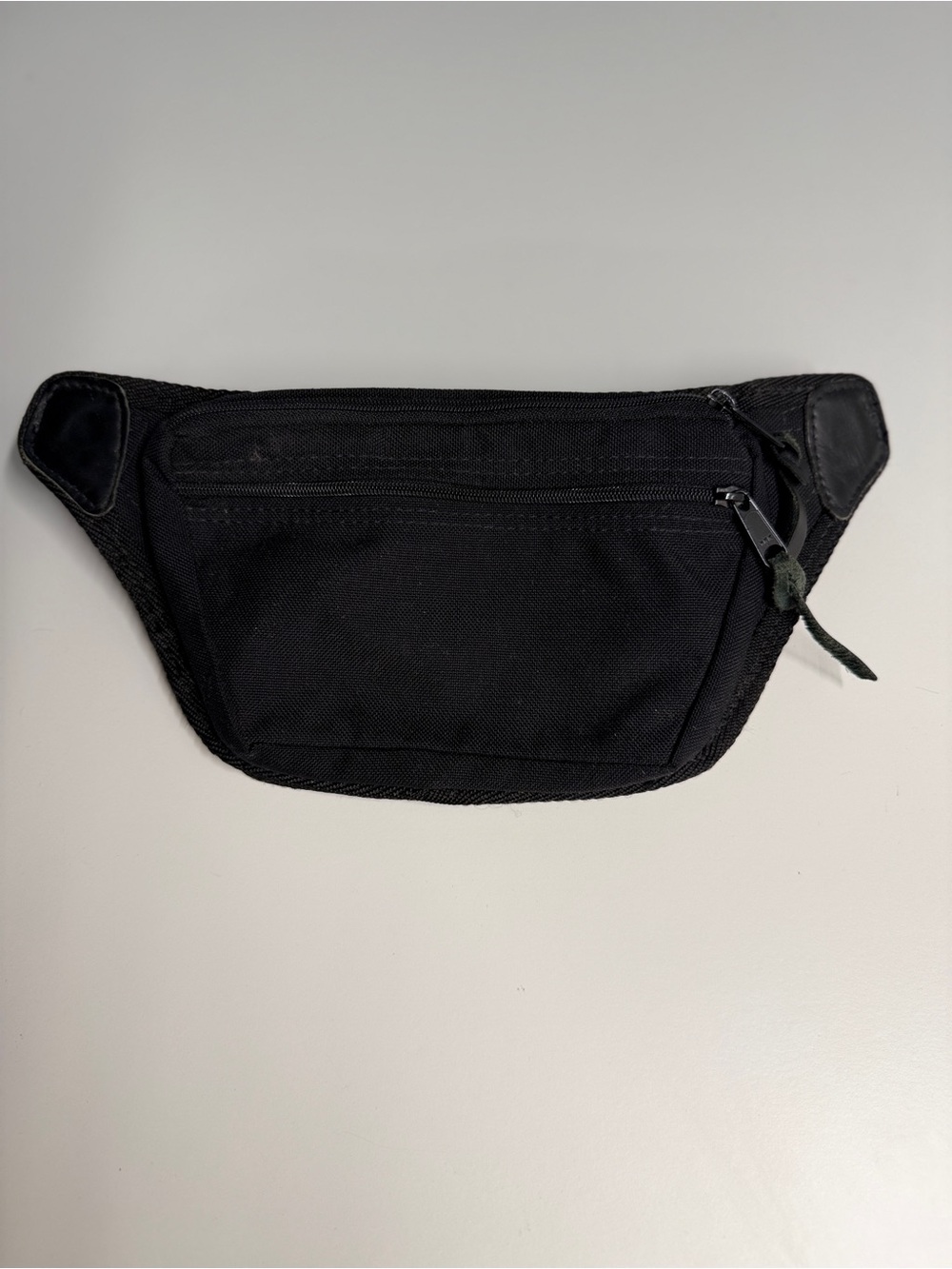 Black Women's Crossbody Waist Bag - Minimal Everyday Carry